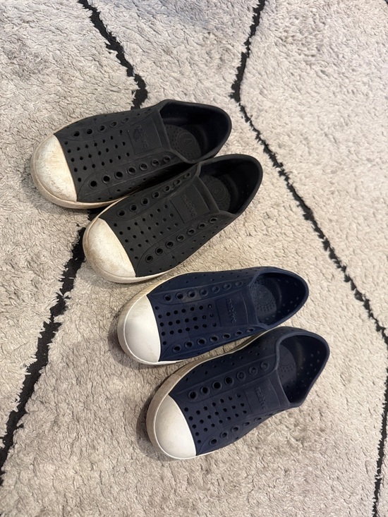 Other - Native Jefferson Slip-On Sneakers in Black and Navy c10